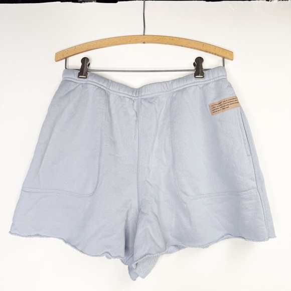 Lunya Silksweats™ Midweight‎ Reversible Short Welkin Blue Size Large - Picture 6 of 10